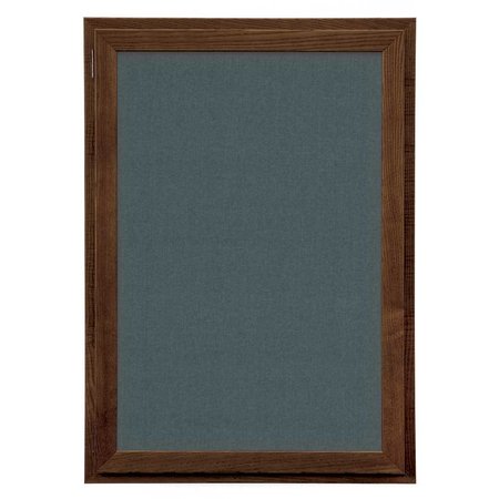 UNITED VISUAL PRODUCTS Outdoor Enclosed Combo Board, 72"x36", Black Frame/Green & Pearl UVCB7236ODB-GREEN-PEARL